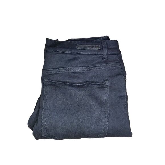 Express Leggings Jeans Women Sz 10 Denim Distressed Black Boho Casual Workwear - Picture 1 of 6